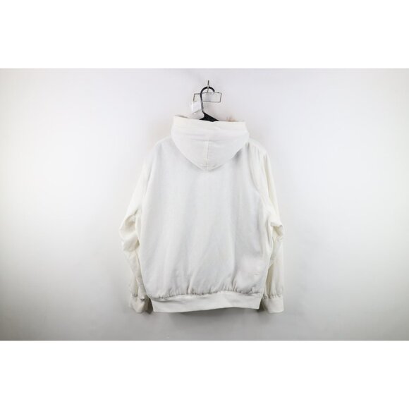 Vinatage Y2K Babydoll Womens 3XL Tribal Flower Heavy Faux Fur Lined Thick Hoodie - Picture 13 of 15